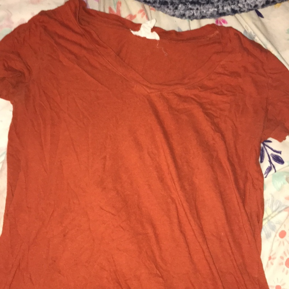 Orange Forever 21 Shirt